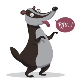 Badger running